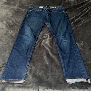 Gap size 30r Real Straight jeans
